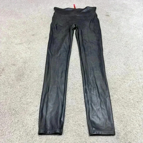 Spanx Leggings Women’s Gray Pull On Size Medium - Picture 1 of 13
